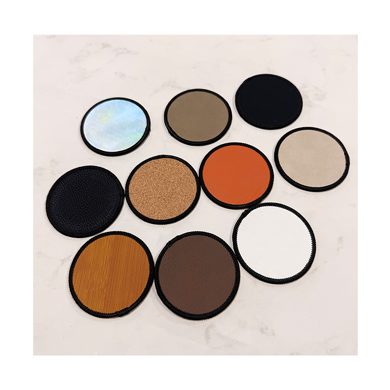 3 1/2 'x 2 1/2' แพทช์ Merrow หนังเทียมแบบเลเซอร์ได้สี่เหลี่ยมผืนผ้าพร้อมกาว 3 1/2 'x 2 1/2' แพทช์ Merrow หนังเทียมแบบเลเซอร์ได้สี่เหลี่ยมผืนผ้าพร้อมกาว