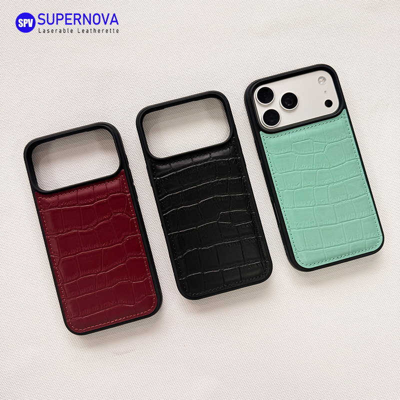 เคสโทรศัพท์หนังเทียมแบบเลเซอร์ได้