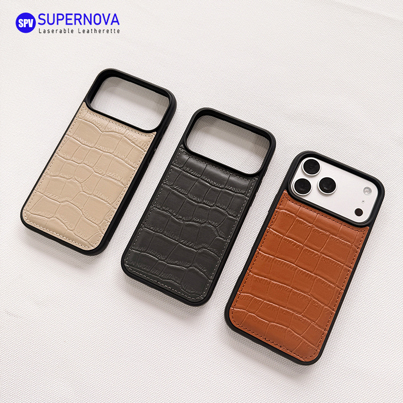 เคสโทรศัพท์หนังเทียมแบบเลเซอร์ได้