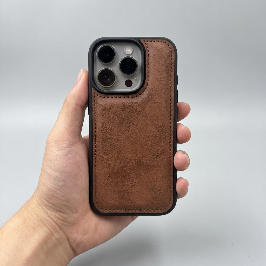 เคสโทรศัพท์หนังเทียมแบบเลเซอร์ได้