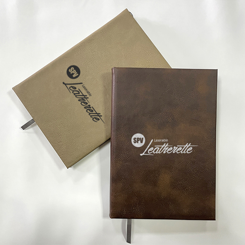 หนังสือสเก็ตช์ภาพหนังเทียมแบบใช้เลเซอร์ได้ 7 x 9 3/4