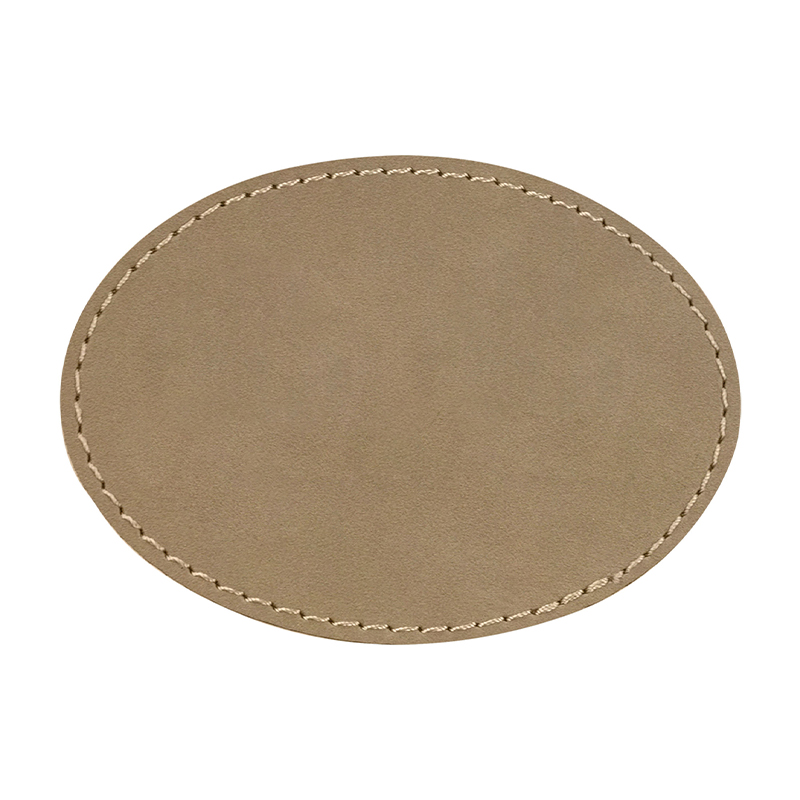 3 1/2 'x 2 1/2' แพทช์หนังเทียมวงรี 3 1/2 'x 2 1/2' แพทช์หนังเทียมวงรี