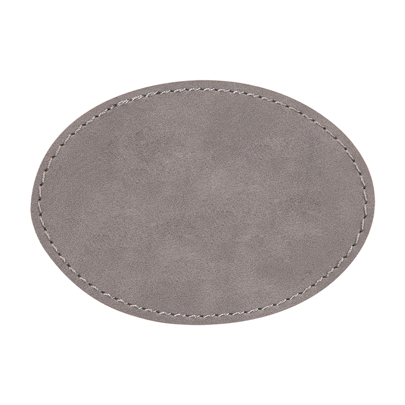 3 1/2 'x 2 1/2' แพทช์หนังเทียมวงรี 3 1/2 'x 2 1/2' แพทช์หนังเทียมวงรี
