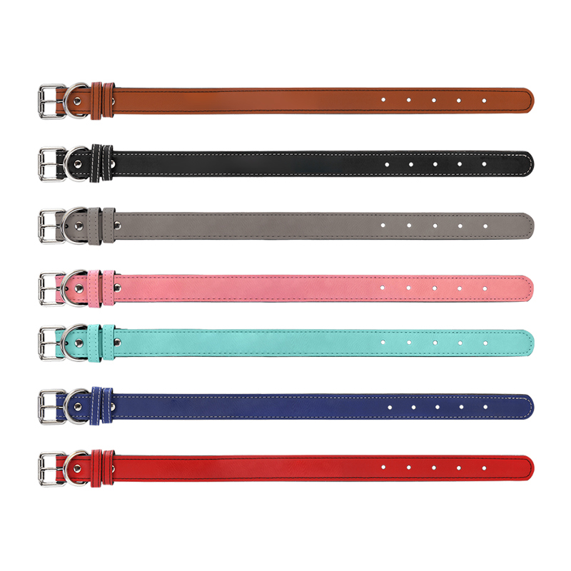 ปลอกคอสัตว์เลี้ยงหนังเทียม 15' x 3/4' ปลอกคอสัตว์เลี้ยงหนังเทียม 15' x 3/4'