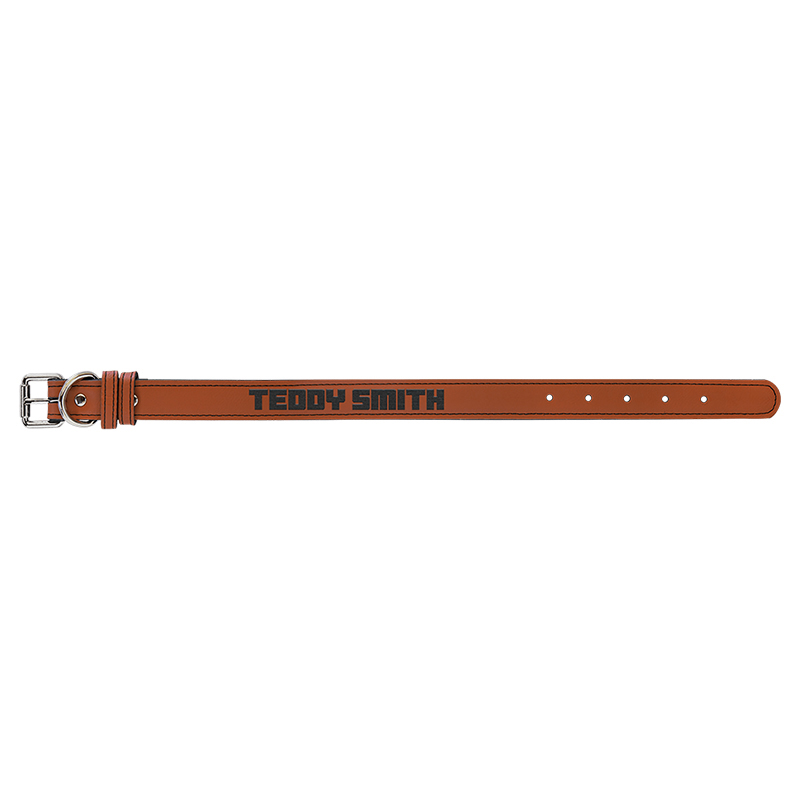 ปลอกคอสัตว์เลี้ยงหนังเทียม 15' x 3/4' ปลอกคอสัตว์เลี้ยงหนังเทียม 15' x 3/4'