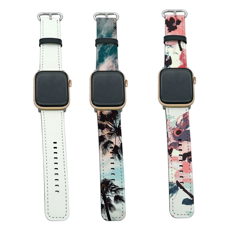 สายหนัง PU ระเหิด Apple iWatch สำหรับ Series 4/5-40mm