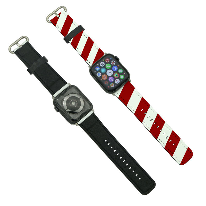 สายหนัง PU ระเหิด Apple iWatch สำหรับ Series 4/5-44mm