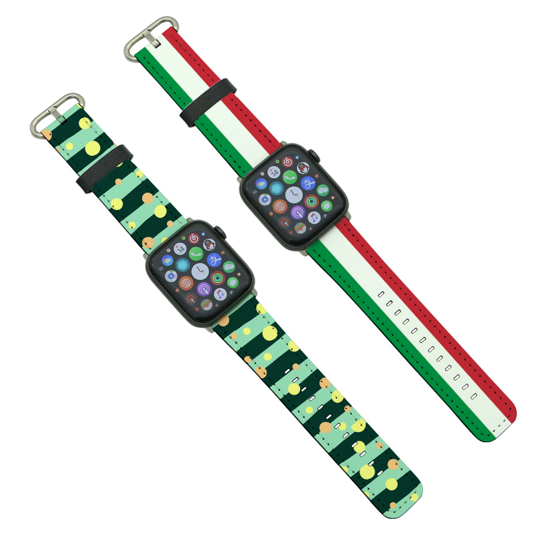 สายหนัง PU ระเหิด Apple iWatch สำหรับ Series 4/5-40mm