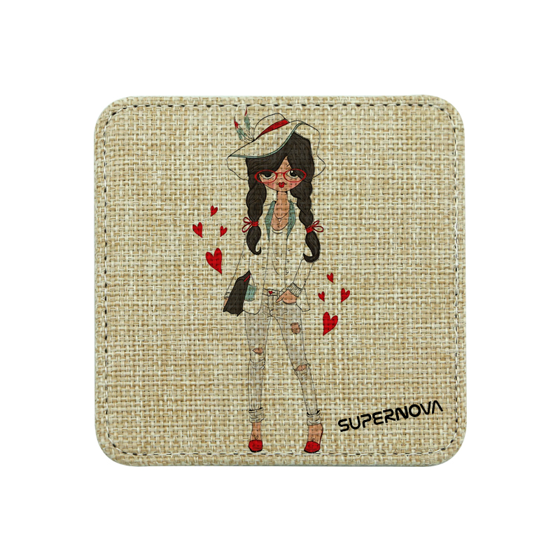 Sublimation Jute Coaster-Square