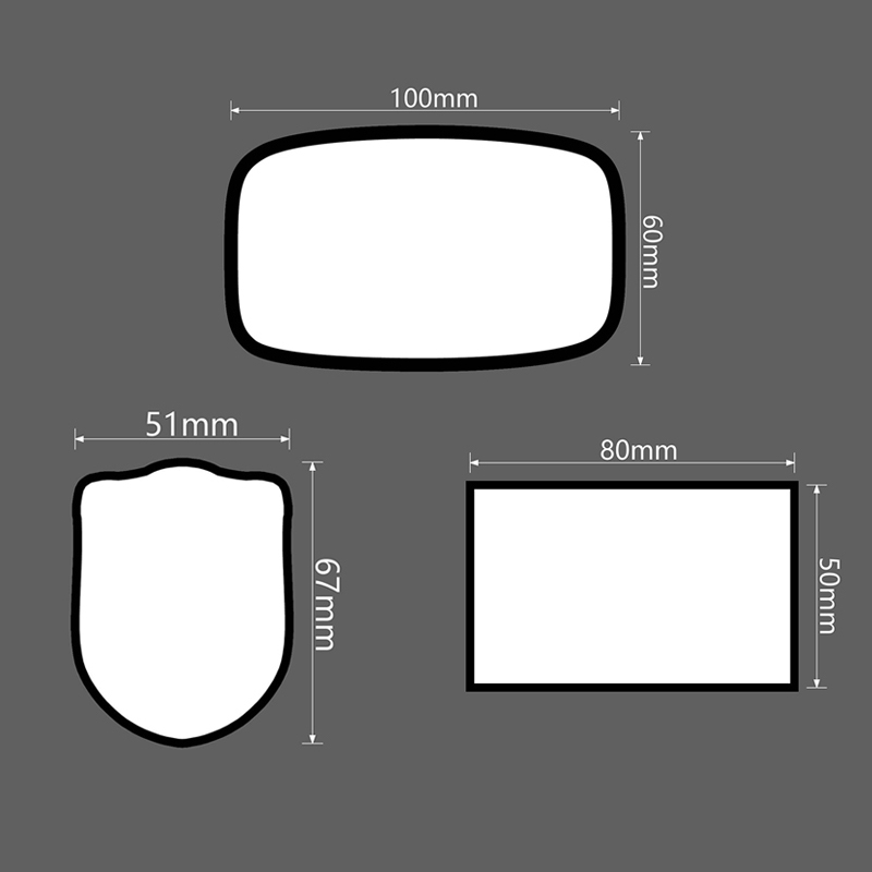แพทช์หนังเทียมระเหิดสี่เหลี่ยมขนาด 3 'x 3' พร้อมกาว แพทช์หนังเทียมระเหิดสี่เหลี่ยมขนาด 3 'x 3' พร้อมกาว