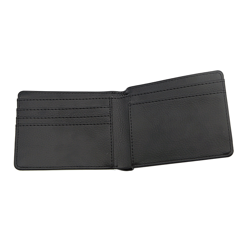 กระเป๋าสตางค์ Bifold หนังเทียมระเหิดสำหรับผู้ชายพร้อมการพิมพ์สองด้าน